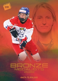  Aneta Tejralová 2023 Bronze Medalists Women - Bohemia Chips edition 1