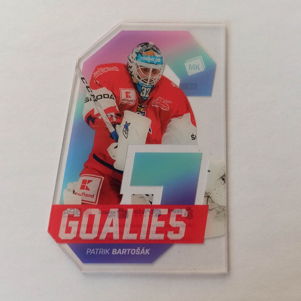  Patrik Bartošák 2021 MK GOALIES PROMO Rainbow 1