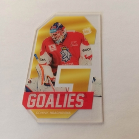 Dominik Hrachovina 2021 MK GOALIES PROMO Gold 1
