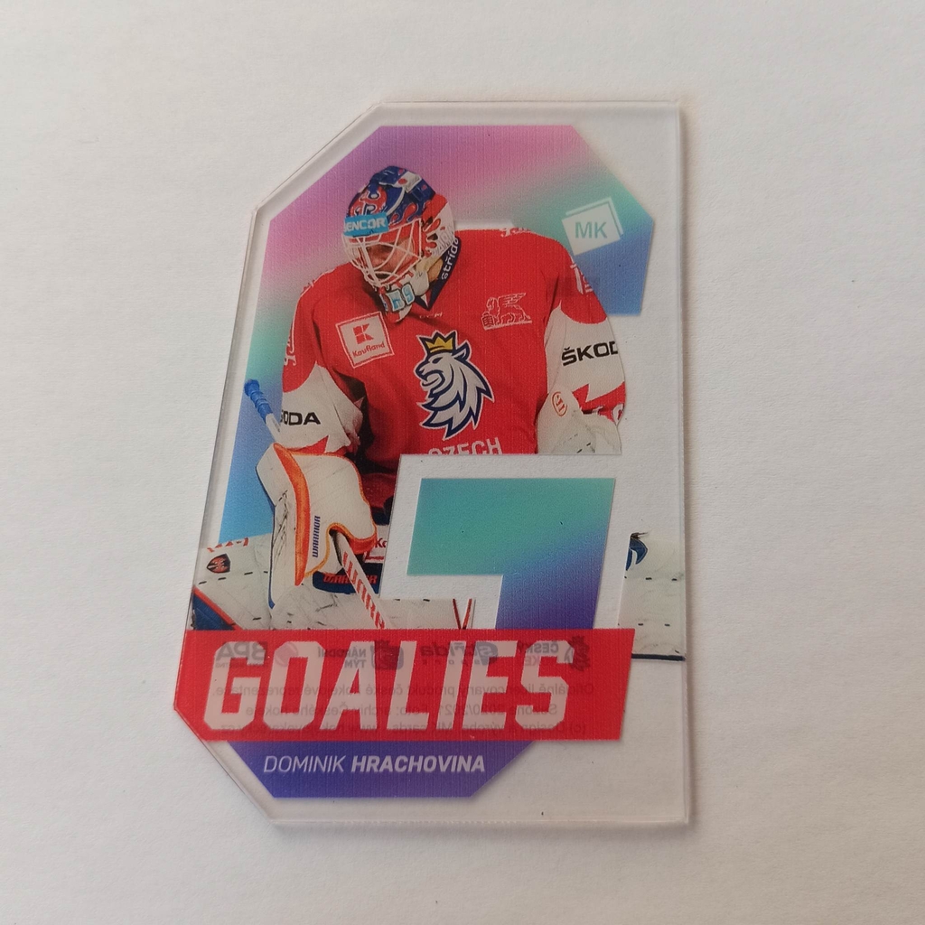 Dominik Hrachovina 2021 MK GOALIES PROMO Rainbow 1