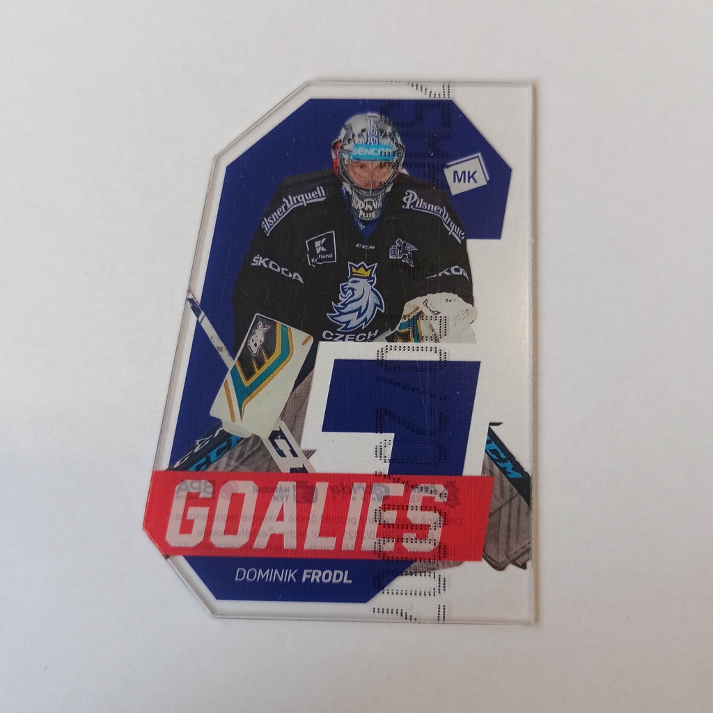  Dominik Frodl 2021 MK GOALIES PROMO Blue 1