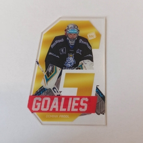  Dominik Frodl 2021 MK GOALIES PROMO Gold 1