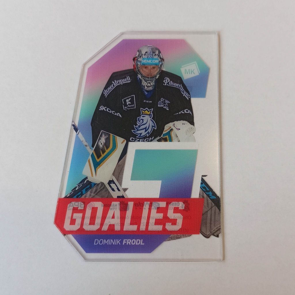 Dominik Frodl 2021 MK GOALIES PROMO Rainbow 1