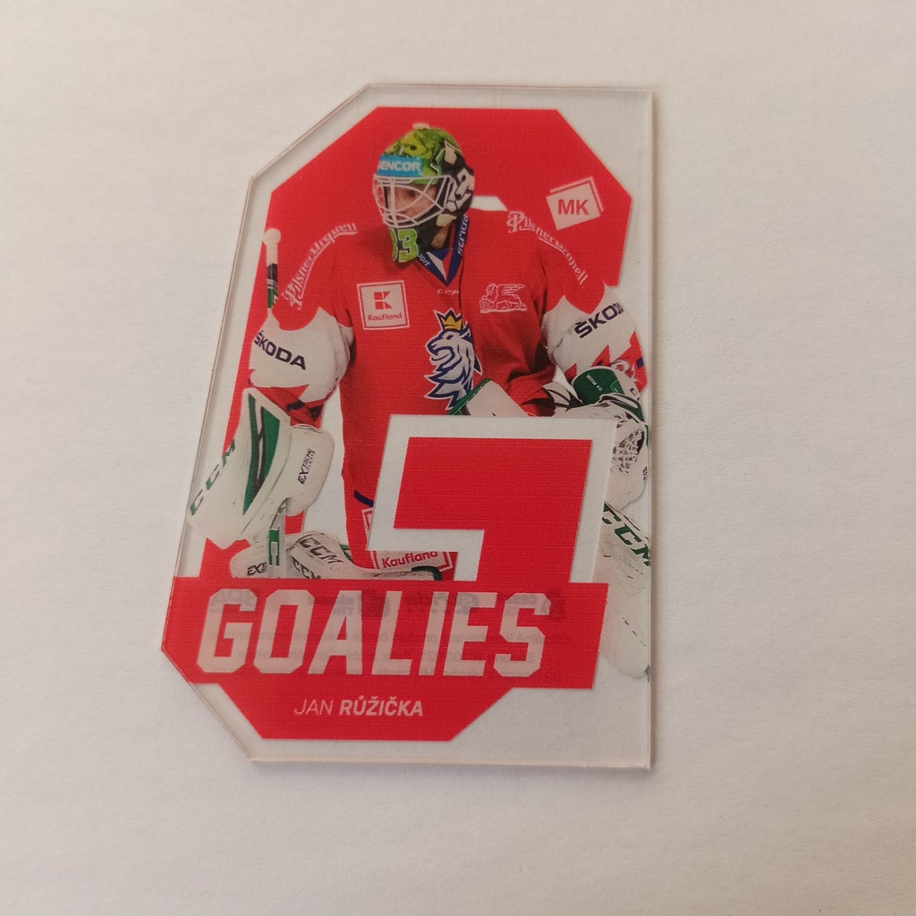 Jan Růžička 2021 MK GOALIES PROMO Red 1