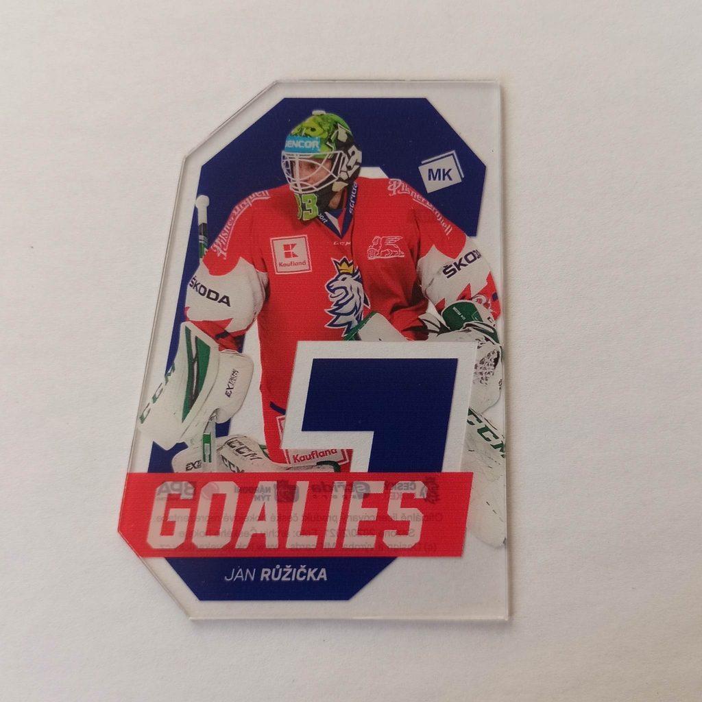  Jan Růžička 2021 MK GOALIES PROMO Blue 1