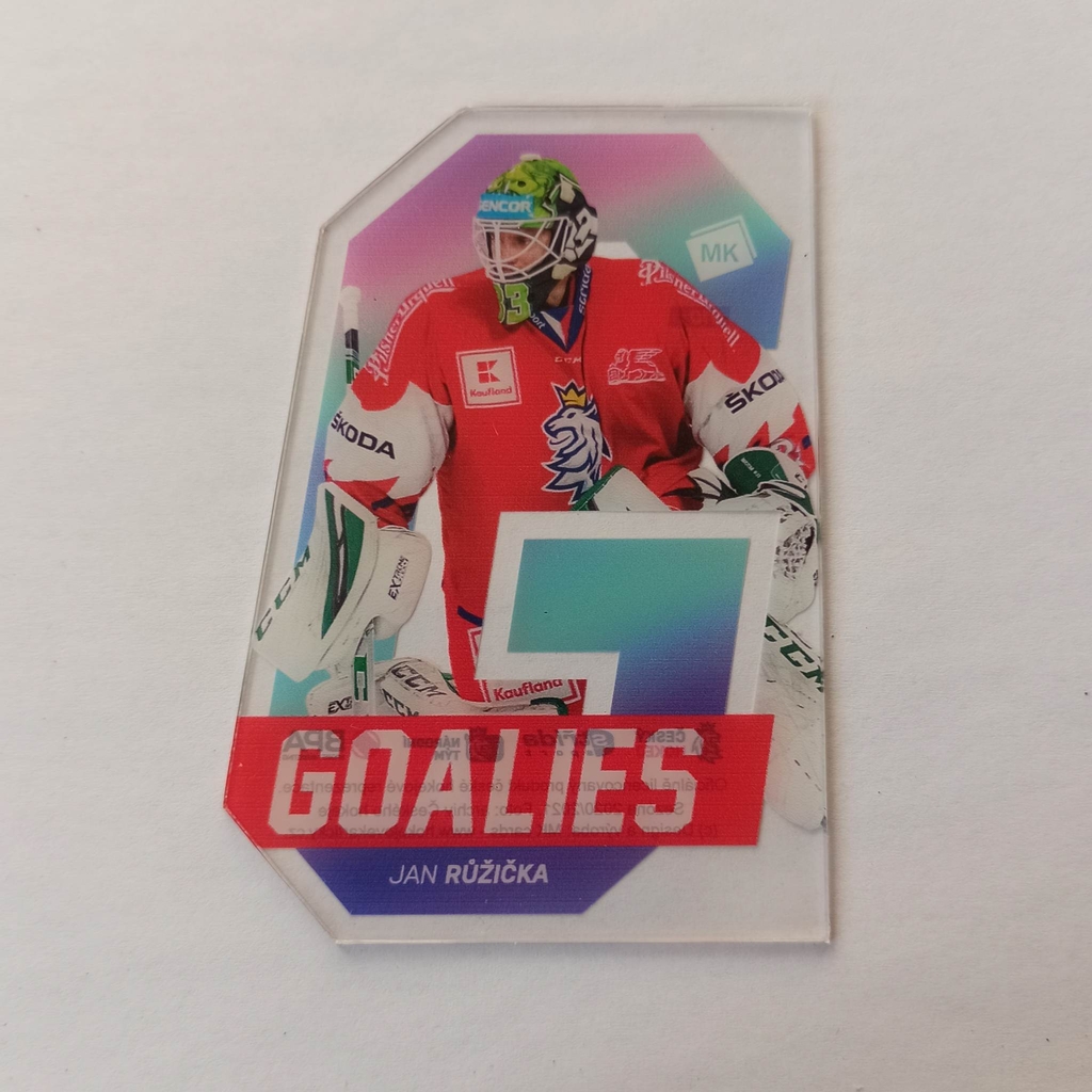  Jan Růžička 2021 MK GOALIES PROMO Rainbow 1