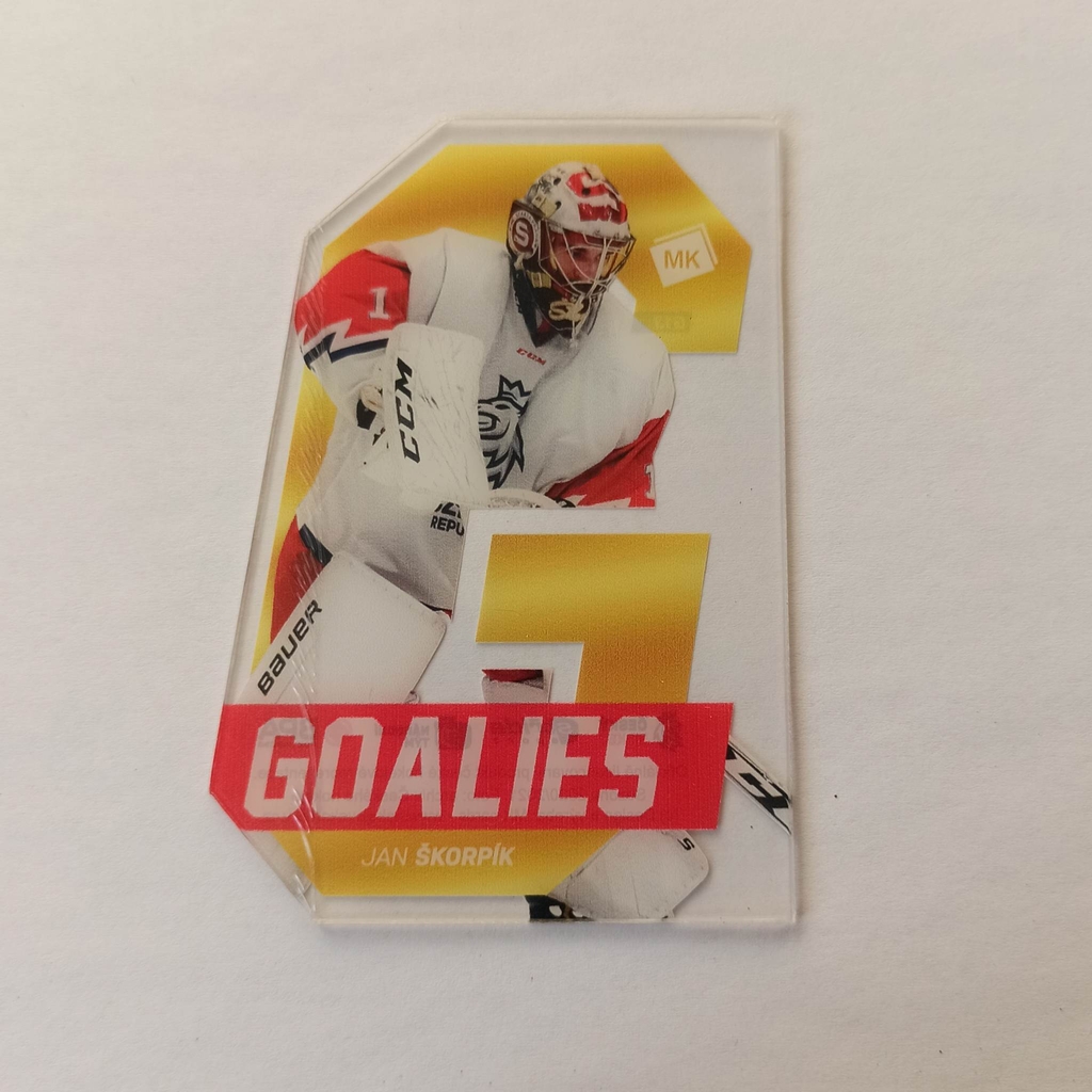 Jan Škorpík 2021 MK GOALIES PROMO Gold 1