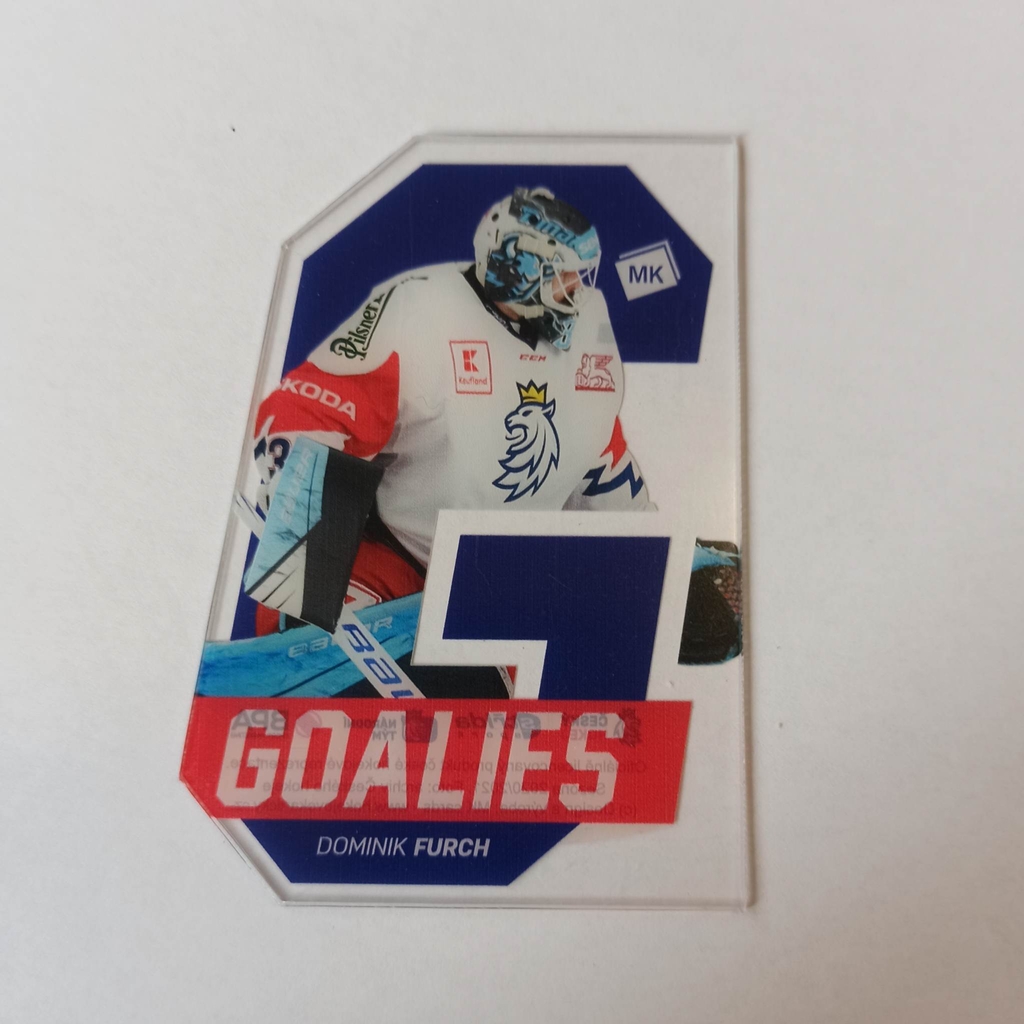  Dominik Furch 2021 MK GOALIES PROMO Blue 1