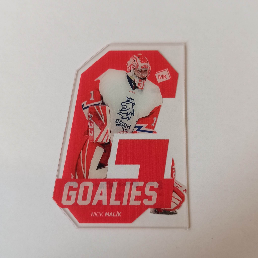  Nick Malík 2021 MK GOALIES PROMO Red 1