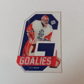 Nick Malík 2021 MK GOALIES PROMO Blue  1