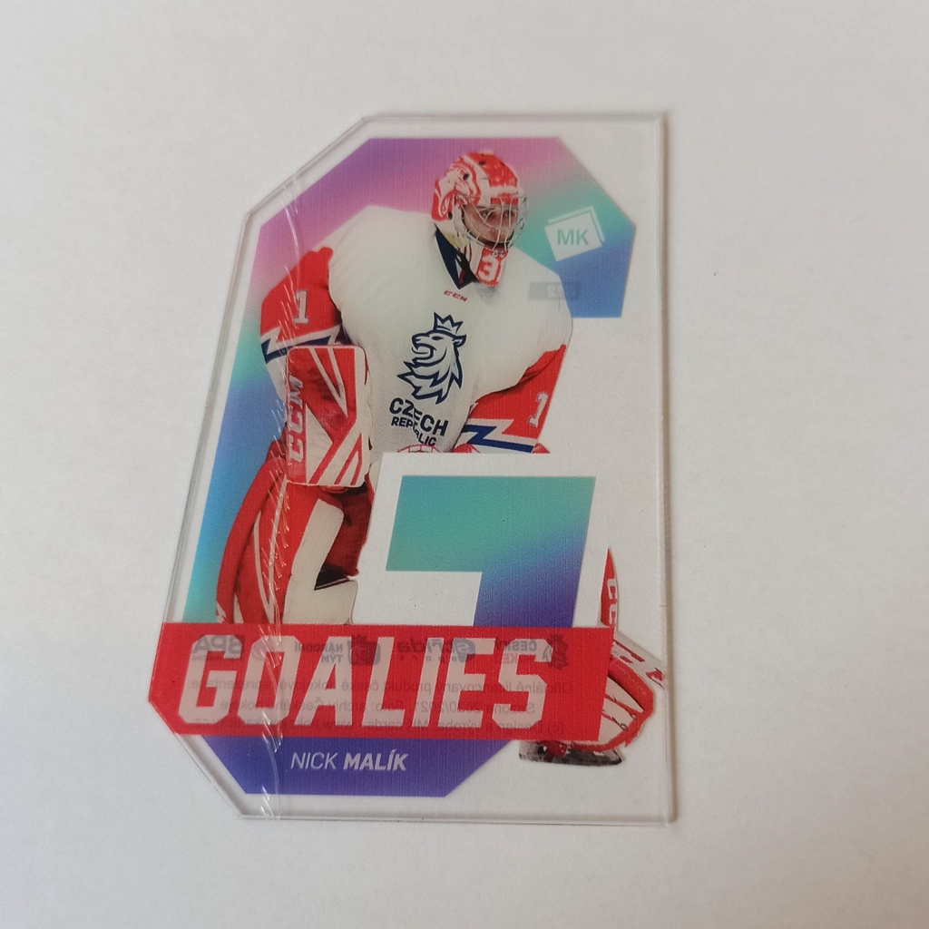 Nick Malík 2021 MK GOALIES PROMO Rainbow 1