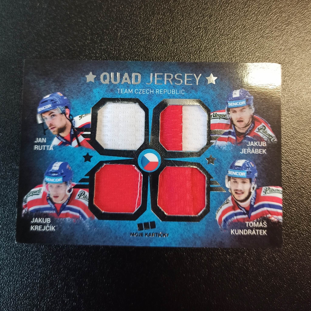  Rutta, Jeřábek, Krejčík, Kundrátek 2017 MK QUAD PATCH PROMO xx/10  1