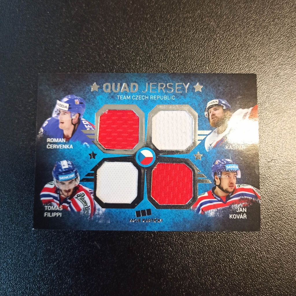 Červenka, Kašpar, Filippi, Kovář 2017 MK QUAD JERSEY PROMO xx/30