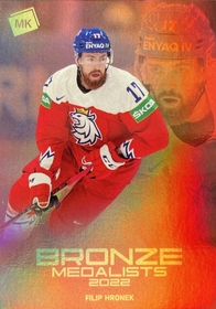 Filip Hronek 2022 Bronze Medalists - Bohemia Chips edition 1