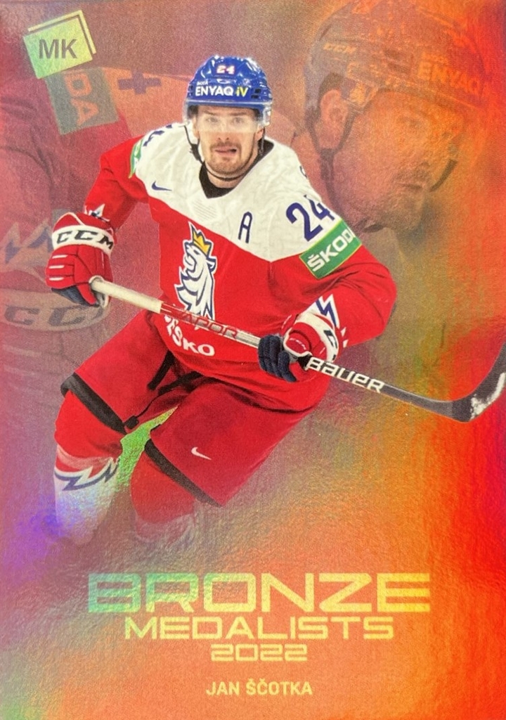 Jan Ščotka 2022 Bronze Medalists - Bohemia Chips edition 1