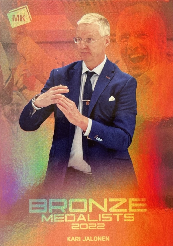 Kari Jalonen 2022 Bronze Medalists - Bohemia Chips edition 1
