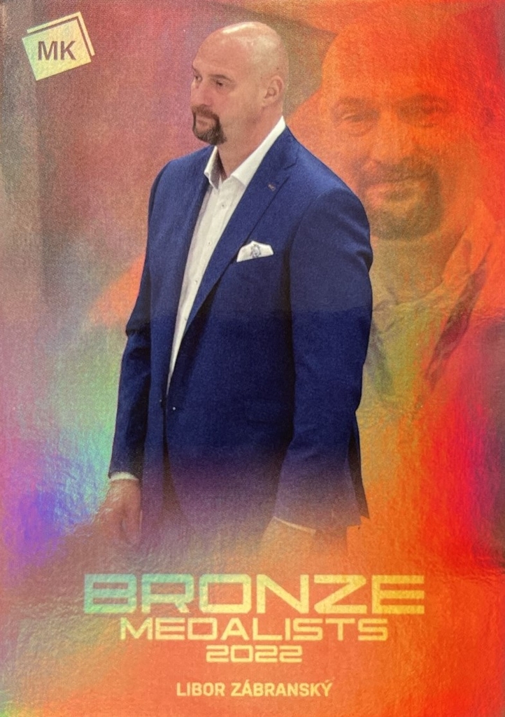 Libor Zábranský 2022 Bronze Medalists - Bohemia Chips edition 1