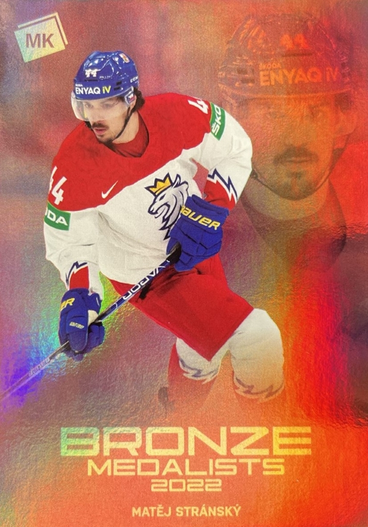 Matěj Stránský 2022 Bronze Medalists - Bohemia Chips edition 1