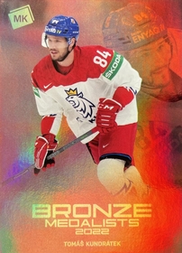 Tomáš Kundrátek 2022 Bronze Medalists - Bohemia Chips edition 1