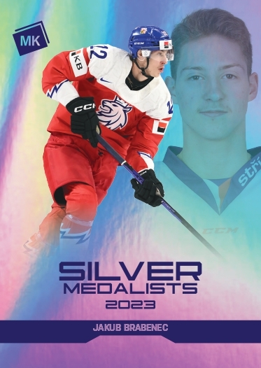  Jakub Brabenec 2023 Silver Medalists U20 - Bohemia Chips edition 1