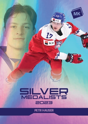  Petr Hauser 2023 Silver Medalists U20 - Bohemia Chips edition 1