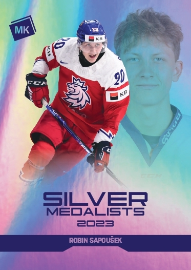 Robin Sapoušek 2023 Silver Medalists U20 - Bohemia Chips edition 1