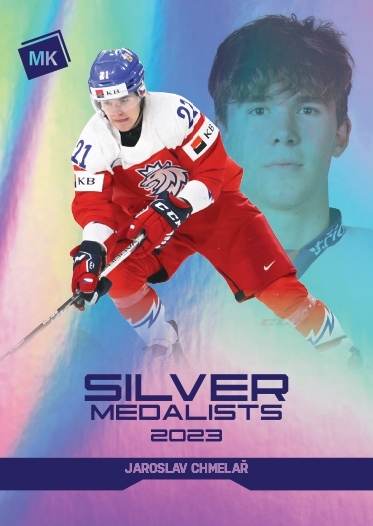  Jaroslav Chmelař 2023 Silver Medalists U20 - Bohemia Chips edition1