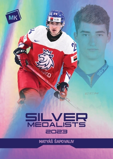 Matyáš Šapovaliv 2023 Silver Medalists U20 - Bohemia Chips edition 1