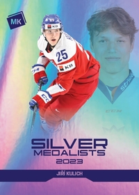  Jiří Kulich 2023 Silver Medalists U20 - Bohemia Chips edition 1