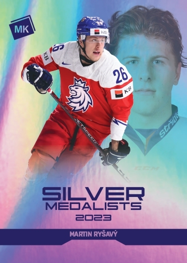  Martin Ryšavý 2023 Silver Medalists U20 - Bohemia Chips edition 1