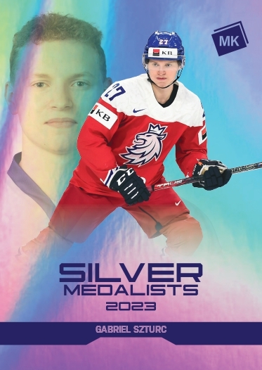 Gabriel Szturc 2023 Silver Medalists U20 - Bohemia Chips edition 1
