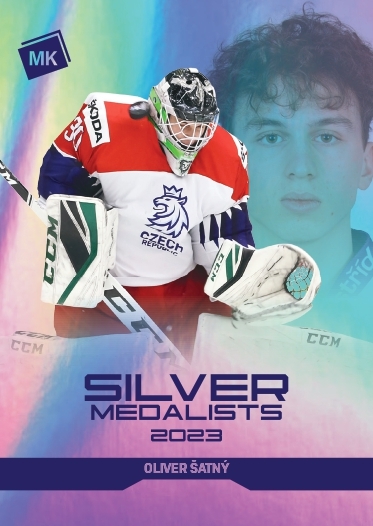 Oliver Šatný 2023 Silver Medalists U20 - Bohemia Chips edition 1