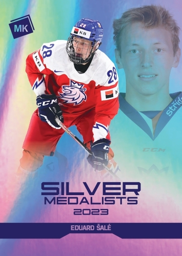  Eduard Šalé 2023 Silver Medalists U20 - Bohemia Chips edition 1