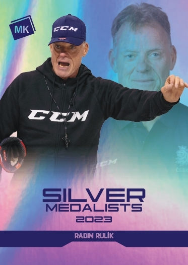  Radim Rulík 2023 Silver Medalists U20 - Bohemia Chips edition 1