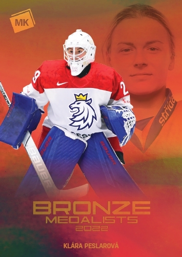 Klára Peslarová 2023 Bronze Medalists Women - Bohemia Chips edition 