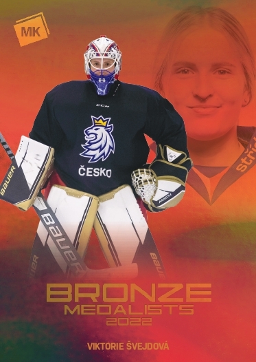  Viktorie Švejdová 2023 Bronze Medalists Women - Bohemia Chips edition