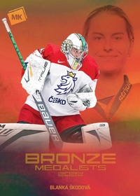  Blanka Škodová 2023 Bronze Medalists Women - Bohemia Chips edition 