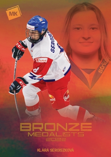 Klára Seroiszková 2023 Bronze Medalists Women - Bohemia Chips edition 1