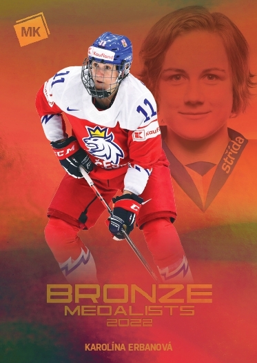 Karolína Erbanová 2023 Bronze Medalists Women - Bohemia Chips edition 1