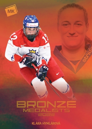  Klára Hymlárová 2023 Bronze Medalists Women - Bohemia Chips edition 1