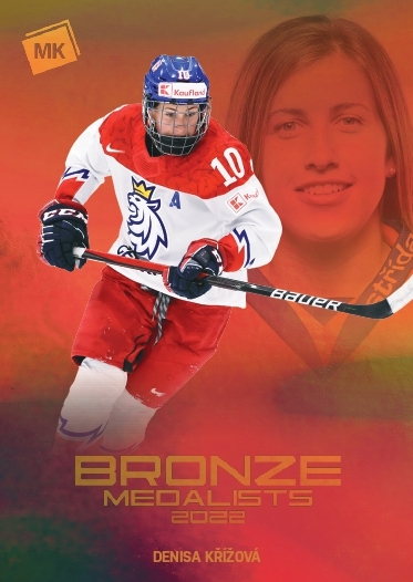  Denisa Křížová 2023 Bronze Medalists Women - Bohemia Chips edition 1