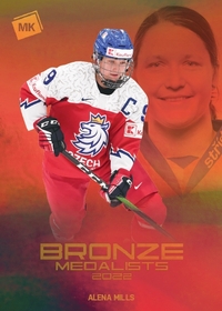Alena Mills 2023 Bronze Medalists Women - Bohemia Chips edition 1