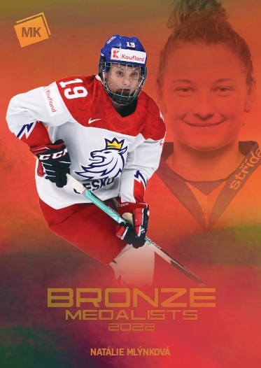 Natálie Mlýnková 2023 Bronze Medalists Women - Bohemia Chips edition 1