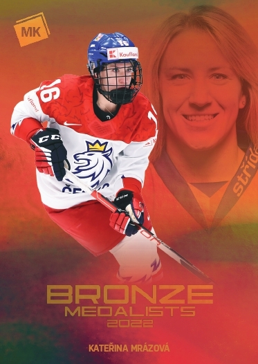  Kateřina Mrázová 2023 Bronze Medalists Women - Bohemia Chips edition1