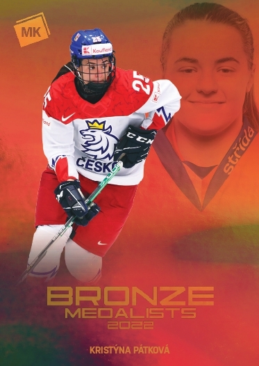 Kristýna Pátková 2023 Bronze Medalists Women - Bohemia Chips edition 1