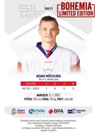  Adam Měchura 2023 Silver Medalists U20 - Bohemia Chips edition