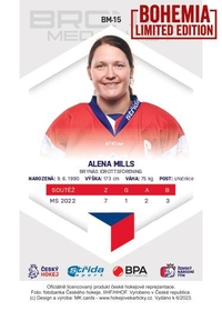  Alena Mills 2023 Bronze Medalists Women - Bohemia Chips edition 