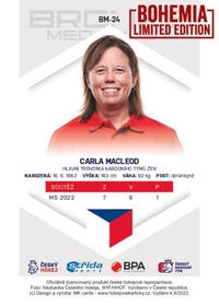  Carla MacLeod 2023 Bronze Medalists Women - Bohemia Chips edition