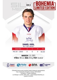 Daniel Král 2023 Silver Medalists U20 -  Bohemia Chips edition