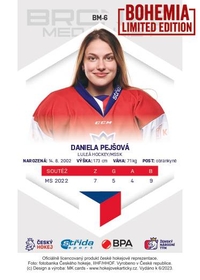 Daniela Pejšová  2023 Bronze Medalists Women  - Bohemia Chips edition